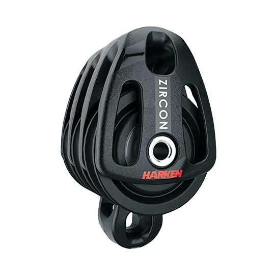 Harken 1211 29mm Triple Zircon Block with Becket - Pacific Sailboat Supply