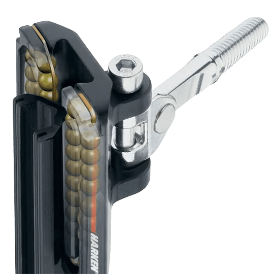 Harken 3857 System B 27mm CB Battcar — 12 mm Stud - Pacific Sailboat Supply