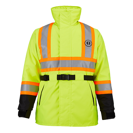 Mustang Survival Classic Flotation Coat - Fluorescent - Pacific Sailboat Supply