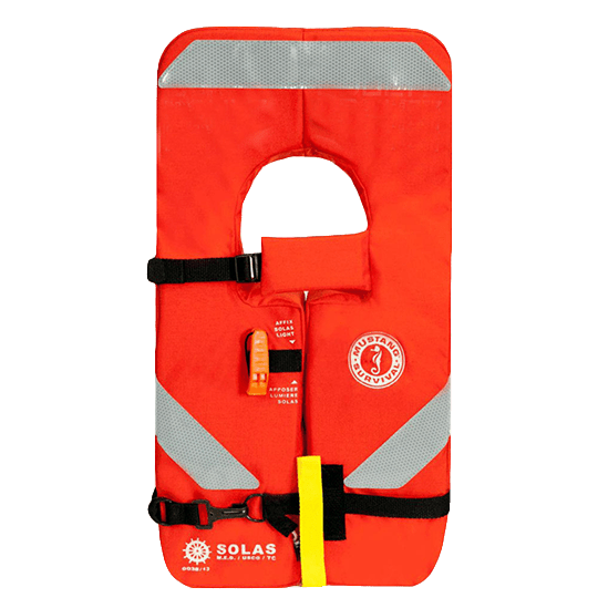 Mustang Survival SOLAS Type 1 Adult Life Jacket - Pacific Sailboat Supply