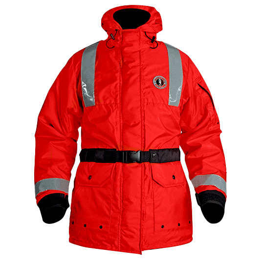 Mustang Survival ThermoSystem Plus Red Flotation Coat - Pacific Sailboat Supply