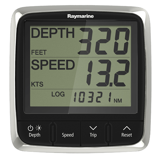 Raymarine i50 Tridata Speed and Wind Instrument - Pacific Sailboat Supply