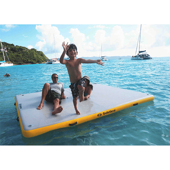 Solstice Watersports Inflatable Dock - 10' x 8' - Pacific Sailboat Supply