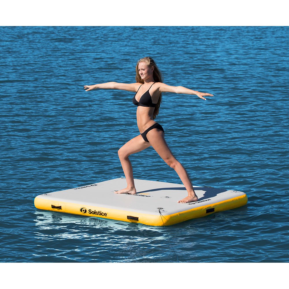 Solstice Watersports Inflatable Dock - 6' x 5' - Pacific Sailboat Supply