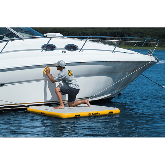 Solstice Watersports Inflatable Dock - 6' x 5' - Pacific Sailboat Supply