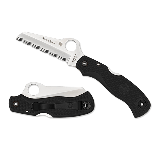 Spyderco Serrated Sailing Rescue Knife - Pacific Sailboat Supply