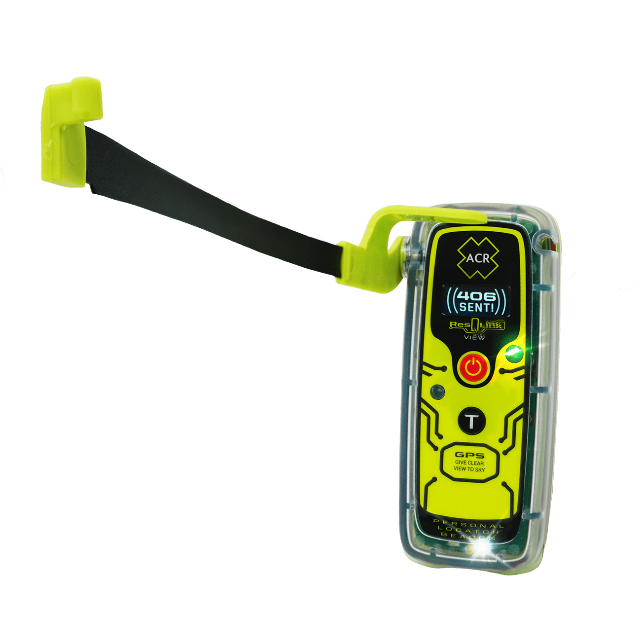 ACR Electronics ResQLink View GPS Personal Locator Beacon With Digital Display PLB-425 - Pacific Sailboat Supply