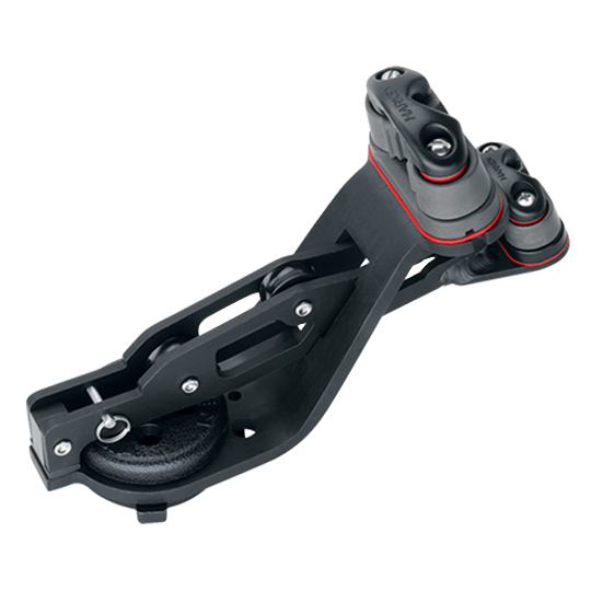Harken 216 Dual Cam Cleat Swivel Base With 365 And 423 Cam Cleats - Pacific Sailboat Supply