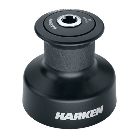 Harken 40 PTP Performa Plain-Top Two-Speed Aluminum Racing Winch - Pacific Sailboat Supply