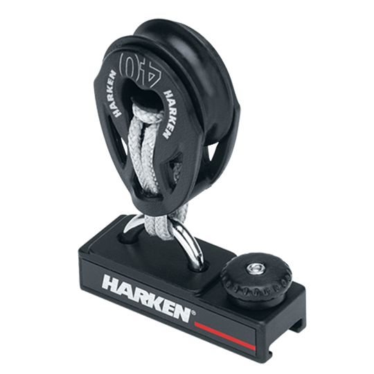 Harken 450 16mm Dinghy Jib Lead Traveler Car With Eyestrap For 453 Low-Beam Track - Pacific Sailboat Supply