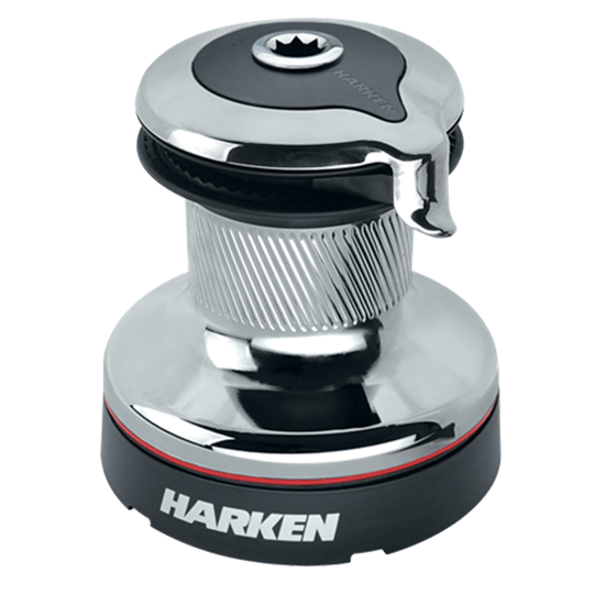 Harken 46 STC Radial Self-Tailing Chrome Two-Speed Winch - Pacific Sailboat Supply