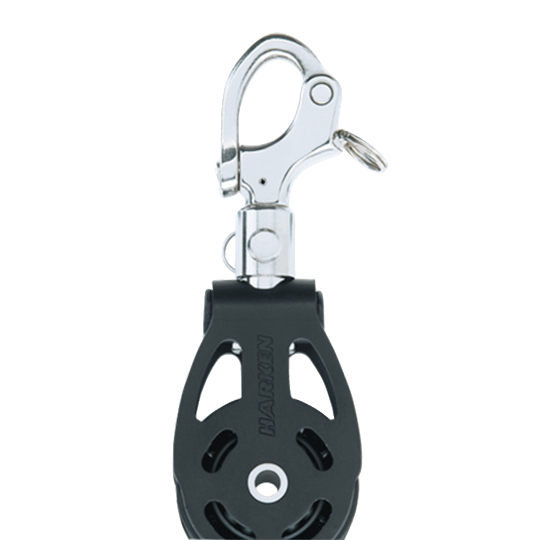 Harken 6058 75mm Single Aluminum Swivel Cruising ESP Block - Pacific Sailboat Supply