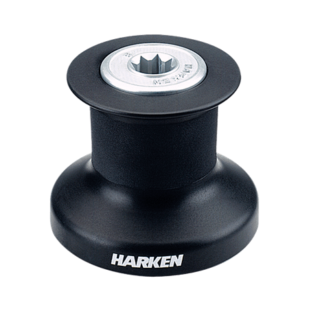 Harken B8A Classic 8 Single-Speed Plain-Top Aluminum Winch - Pacific Sailboat Supply