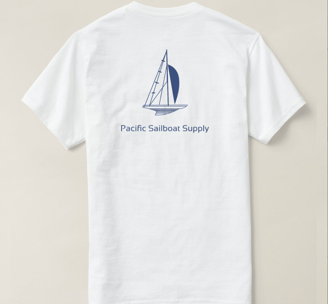 Pacific Sailboat Supply T-Shirts - Jr. Sailing Program Donation - Pacific Sailboat Supply