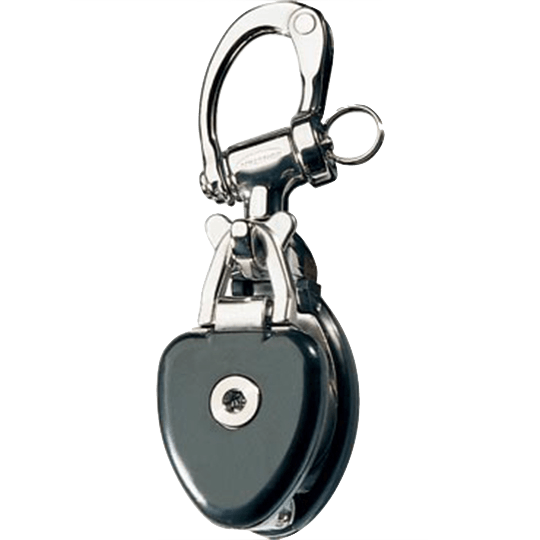 Ronstan RF6741 45mm Snatch Block With Trunnion Shackle - Pacific Sailboat Supply