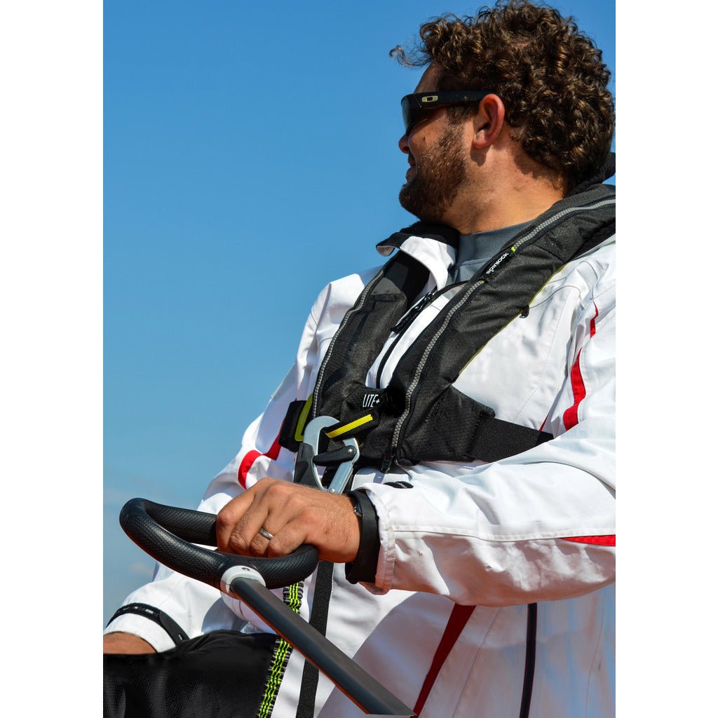 Spinlock Deckvest Lite+ Inflatable Racing Life Jacket With Harness - Pacific Sailboat Supply